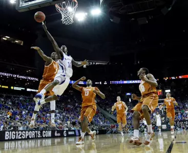 Taylor-Led Jayhawks Defeat Texas, 85-73, For Eighth Big 12 Championship Title Image