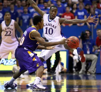 Tyshawn Taylor Scores Season-High 18 Points As No. 1 KU Rolls 112-75 Image