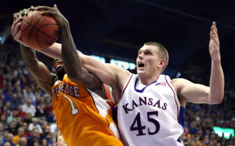 Jayhawks Upend No. 18 Tennessee, 92-85 Image