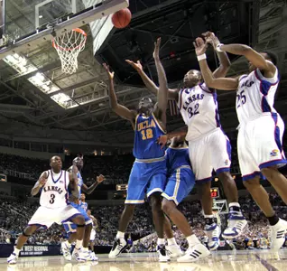 Kansas Falls to UCLA, 68-55, in Elite Eight Image