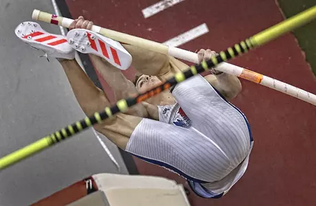 Two titles push KU men into lead at Big 12 Indoor Championship Image