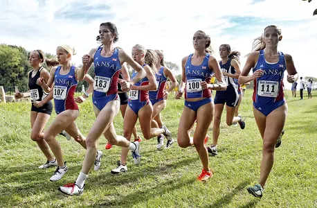 Running Together, Jayhawks Sweep Timmons Duals Image