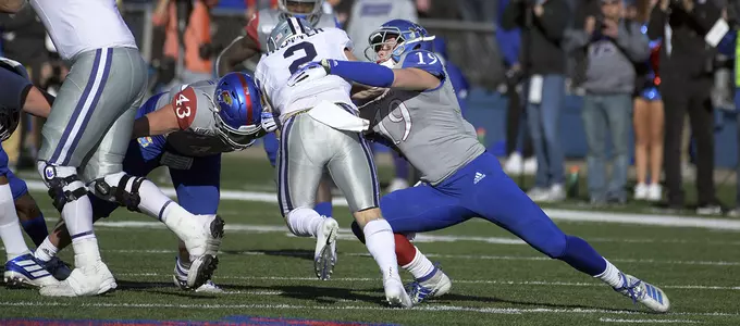 Jayhawks fall in 117th Dillons Sunflower Showdown Image