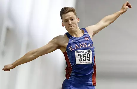 Heptathletes Get Jayhawk Classic Underway Image