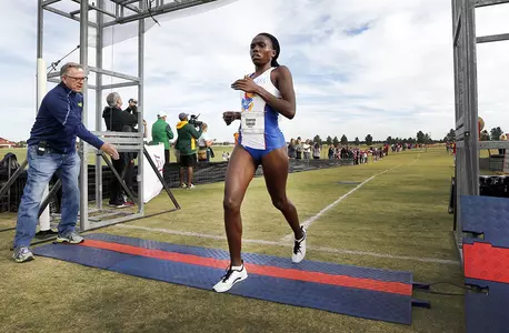 Lokedi makes history, snares individual title at Big 12 Championship Image