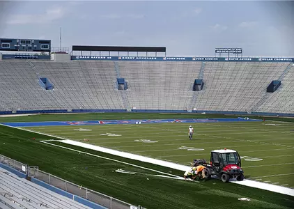 Memorial Stadium Track Removal Nearing Completion Image