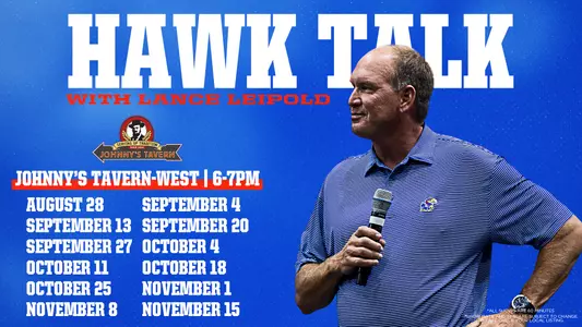 2023 Hawk Talk with Lance Leipold Schedule Announced Image