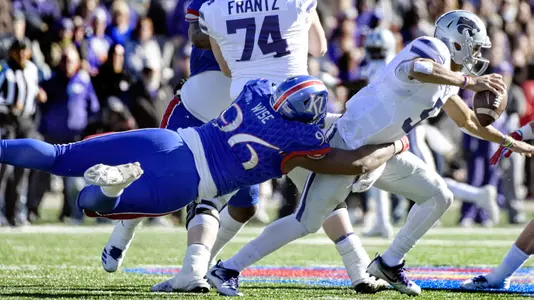 Wise garners First Team All-Big 12 honors; eight Jayhawks recognized Image