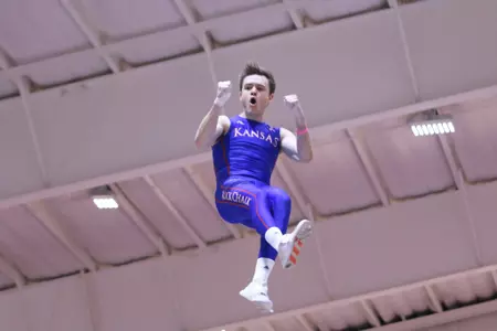 Zach Bradford Ups the Pole Vault School Record at the Tyson Invitational Image