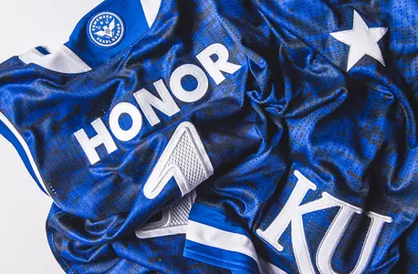 Kansas, adidas reveal commemorative Armed Forces Classic jersey Image