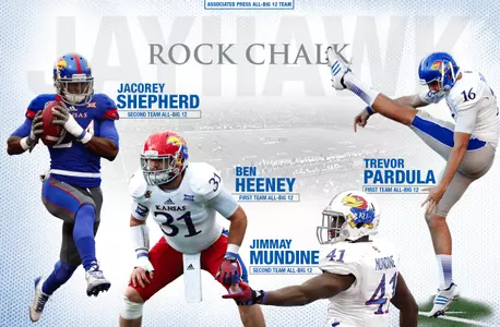 Heeney, Pardula Named Associated Press First Team All-Big 12 Image
