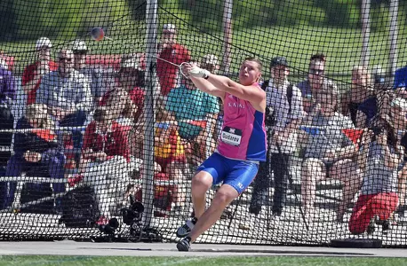 Five Jayhawks advance to Eugene on opening day of NCAA West Prelim Image