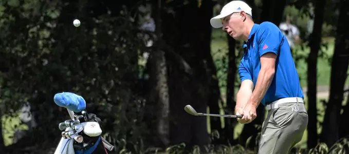 Jayhawks Sit in 2nd After 36 Holes at Hawkeye Invitational Image