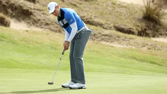 Men's golf takes home third place finish at The Jackrabbit Image