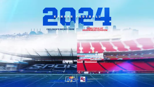 Kansas Football to Play 2 Games at Children’s Mercy Park; 4 at Arrowhead Stadium in 2024 Image