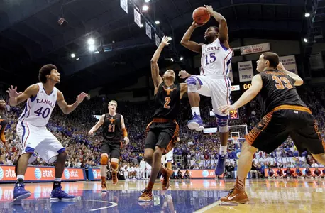 Jayhawks Best Longhorns, 73-47 Image