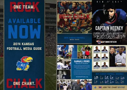 Kansas Football 2014 Media Guide Now Available Image