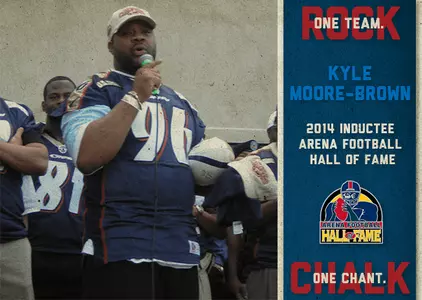 Former Kansas Standout Kyle Moore-Brown Selected for Induction into the Arena Football League Hall of Fame Image