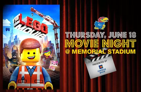 The LEGO Movie Selected for Movie Night at Memorial Stadium presented by Emprise Bank Image