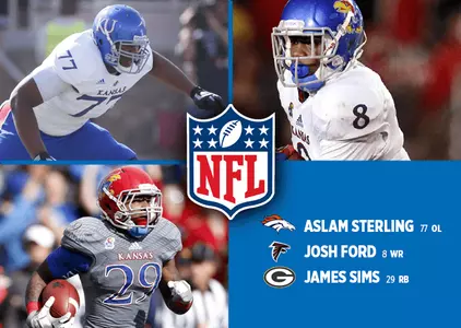Trio of Jayhawks Sign NFL Free Agent Contracts Image