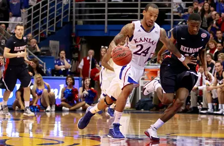 No. 9 Kansas Beats Belmont Behind the Arc, 89-60 Image