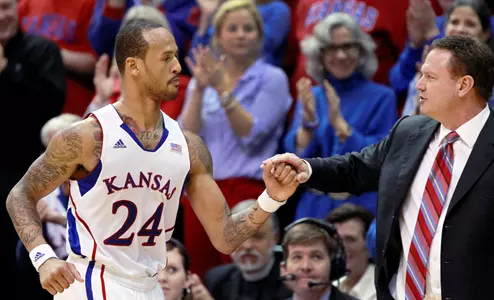 No. 9 Jayhawks Notch Road Win in Double OT, 68-67 Image
