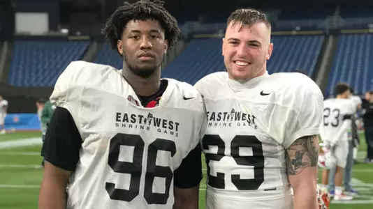 Dineen and Wise set to represent Kansas at the East-West Shrine Game Image