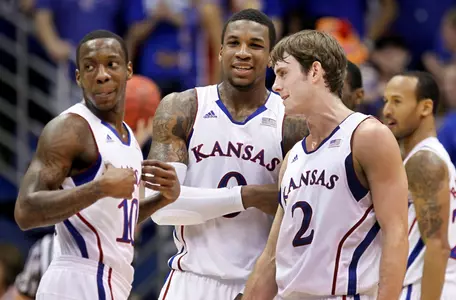 No. 5 Kansas Grinds Out Home Win Against Texas A&M, 64-54 Image