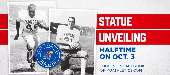 Kansas Athletics to Unveil Gale Sayers and John Hadl Statues on October 3rd Image