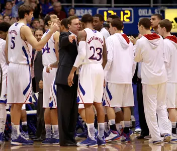 No. 5/5 Kansas Suffers Rare Shooting Night, Upset at TCU, 62-55 Image