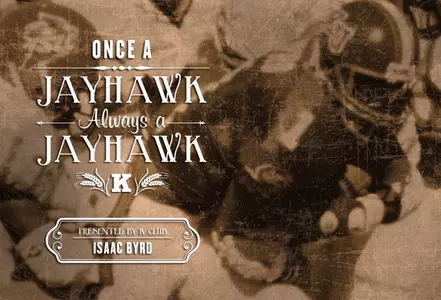 Once A Jayhawk, Always A Jayhawk: Isaac Byrd Image