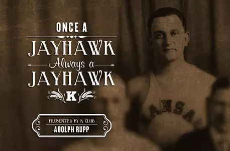 Once a Jayhawk, Always a Jayhawk: Adolph Rupp Image