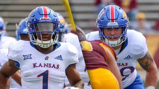 Joe Dineen Jr., Pooka Williams Jr. earn Big 12 weekly honors Image