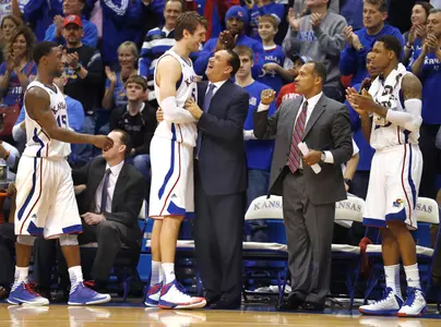 McLemore And Withey Shine In Kansas' 91-65 Victory Over West Virginia Image