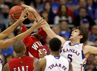 Top-Seeded Jayhawks Advance Past Western Kentucky Image