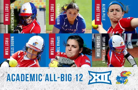 Six Jayhawks Earn Big 12 Academic Honors Image