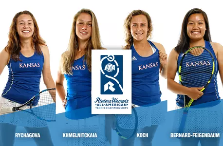 Jayhawks send four to ITA All-American Image