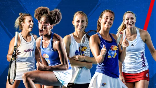 Five Jayhawks reach ITA Regional quarterfinals Image