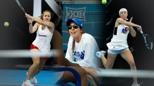 Three Jayhawks honored by ITA Image