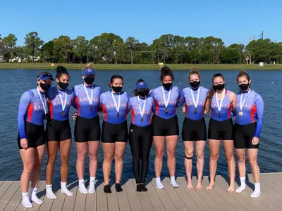 First Varsity Eight Named Big 12 Co-Boat of the Week Image