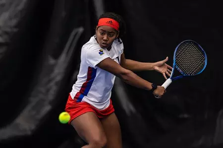Kansas Tennis Opens Spring Season at the Duel in the Desert Image