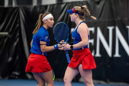 Kansas Tops Oregon on Final Day of ITA Kickoff Weekend Image