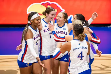 Kansas Volleyball Set to Open Season Against South Dakota Image