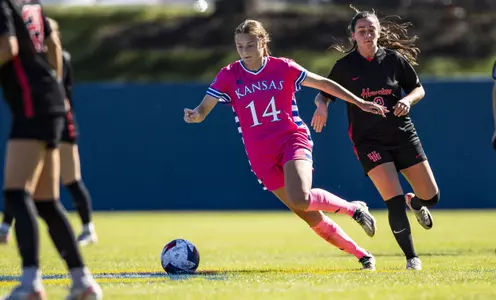 KU Hosts West Virginia on Sunday at Rock Chalk Park Image