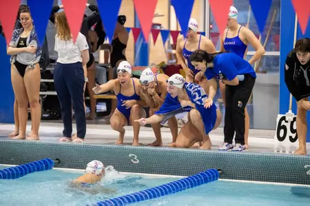 Jayhawks Set for 2024 Big 12 Swimming and Diving Championships in Morgantown Image