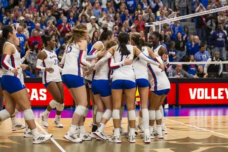 Kansas Volleyball Set to Honor Seniors Against UCF on Saturday Image