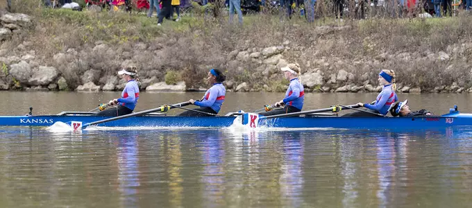 Kansas Rowing Competes at Jayhawk Jamboree Image