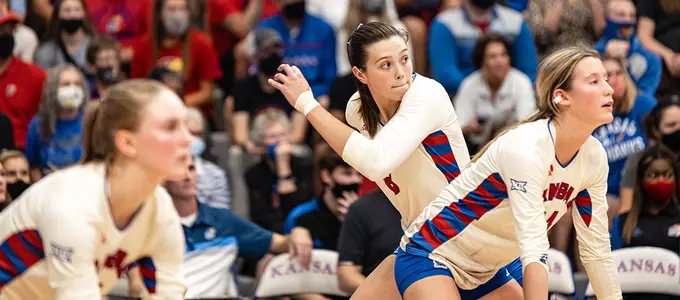 Jayhawks Lose Hard Fought Match at No. 11 Baylor Image