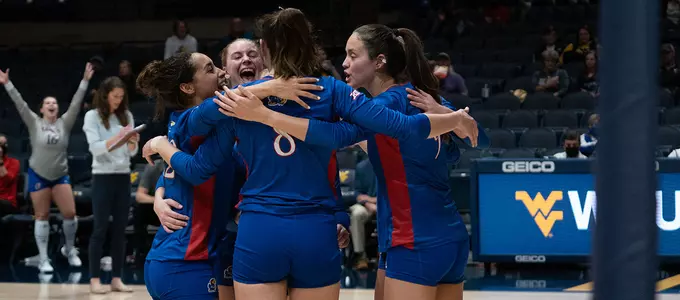 Volleyball Upended 3-1 by Mountaineers Image