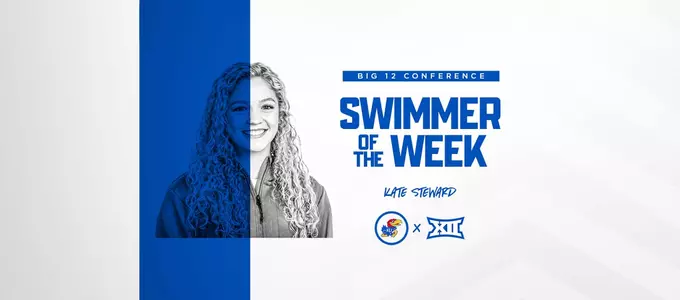 Kate Steward Earns First Big 12 Swimmer of the Week Honors Image